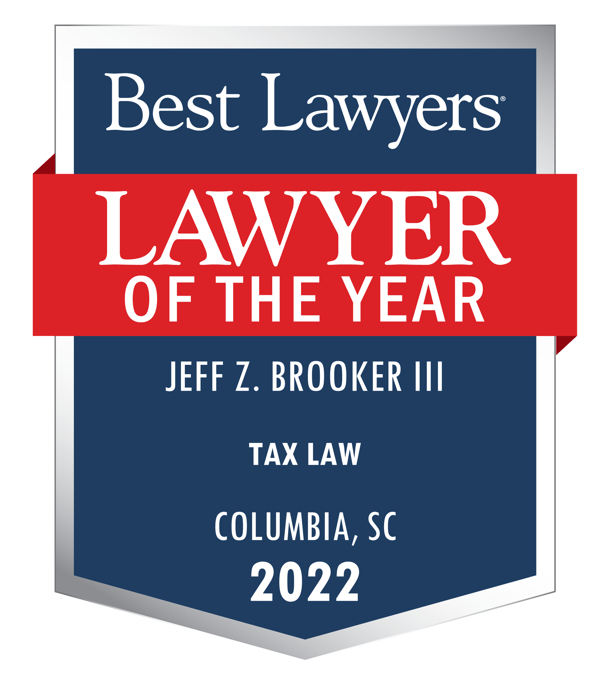 2022 Best Lawyers Lawyer of the Year award